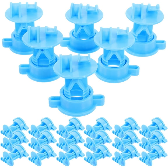 50 Pcs Fence Insulator Tools Electric Fence Kit DIY Fence Wire Insulators Electric Fence DIY Insulators Farming Supplies