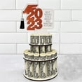 thumbnail image 3 of xiaxaixu Graduation Money Holder, Tiered Congrats Letters Desktop Celebration Party Decor Gift, 3 of 7
