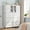 White, variant on EnHomee Tall Dresser for Bedroom Large Dresser with Cabinet and 10 Drawers 38"W x 48.1"H Fabric Dresser for Closet,Black