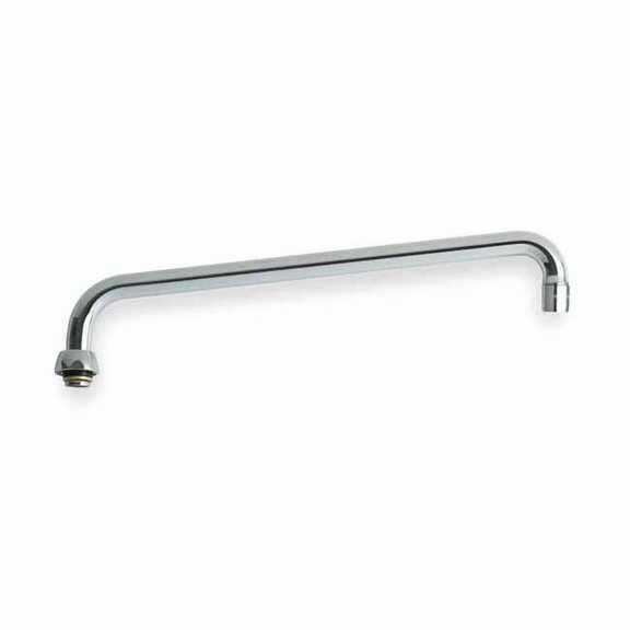 Chicago Faucets 14 in. L-Type Swing Spout in Chrome - L15JKABCP