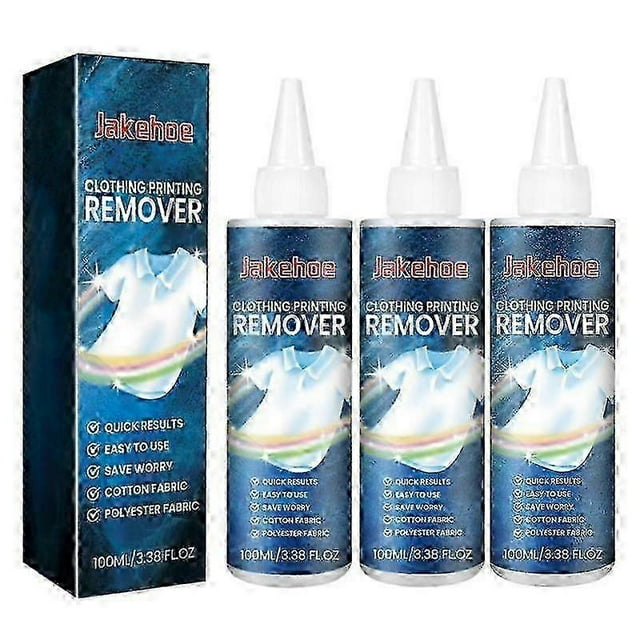 3X Heat Transfer Vinyl Remover Rapid Remover Adhesive Remover for Various Materials and Fabrics