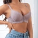 thumbnail image 2 of Brasier sin Varillas Mujer Tela de Mantequilla 2025 Sujetador con Borde de Acero, Encaje Francés, Copa de Ajuste convergente, Ropa Interior Mediana, 2 of 4