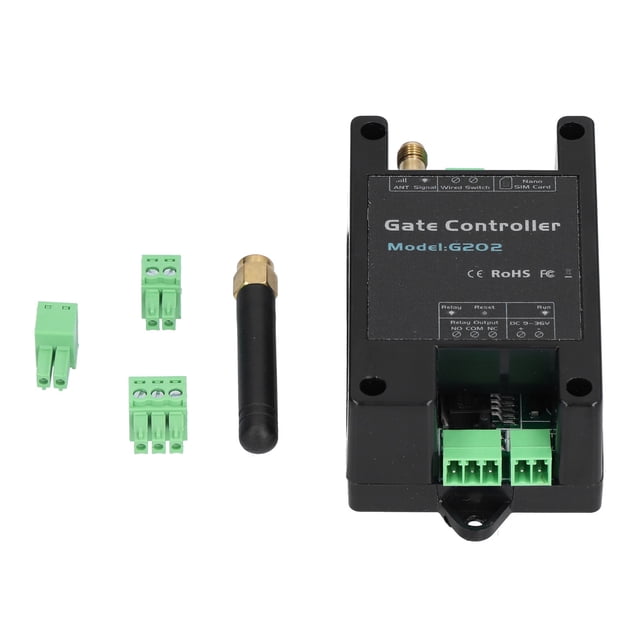 2G Gate Controller, 9-36V GSM Door Opener Shake To Open For Garage For Shutters For Access Control For Gateposts For Guardrails