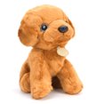 thumbnail image 2 of Simulación de 25 cm, animales lindos y encantadores, muñecos de peluche, juguetes de peluche para perros pequeños y suaves, decoración del hogar, juguete Golden Retriever, altura sentada 25 cm, 2 of 5