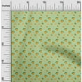 thumbnail image 2 of oneOone Polyester Spandex Light Green Fabric Coffeeinated & Vaccinated Sewing Craft Projects Fabric Prints By Yard 56 Inch Wide, 2 of 4