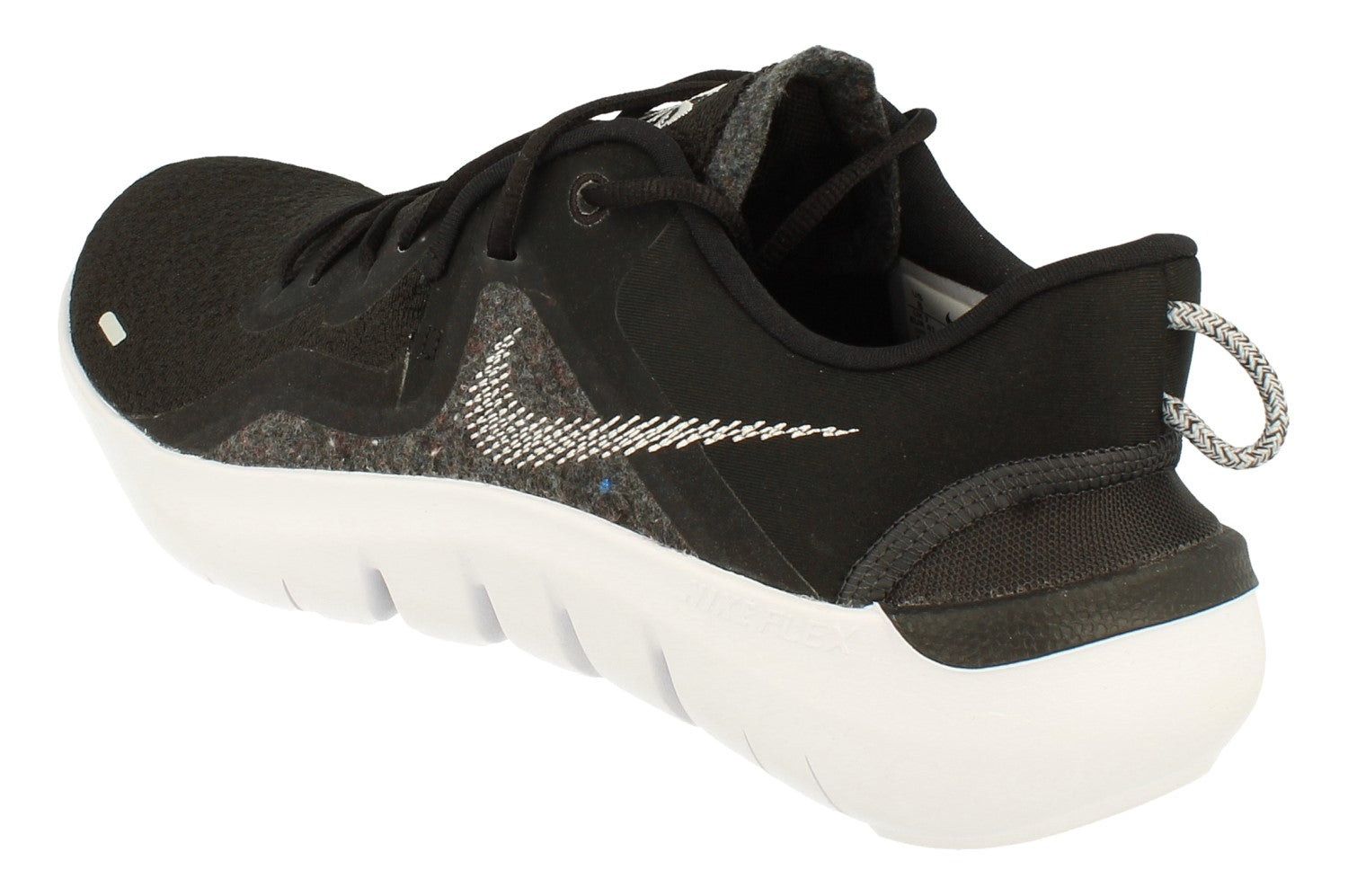 Nike Flex 2021 RN Black White Dark Smoke Gray Shoes CW3408 002 Mens Size 10.5 NIKE Men main image 3