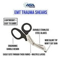 thumbnail image 6 of ASA Techmed Nurse Starter Kit - Stethoscope and Blood Pressure Cuff Set with EMT Shears (Pink), 6 of 6
