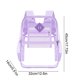 thumbnail image 3 of Mochila Transparente para El Control de Seguridad de Conciertos, Juegos y Escuelas – Mochila Estudiantil de Pvc con Correas Acolchadas, Impermeable, Multiusos para Viajes Al Campus y Desplazamientos, 3 of 6