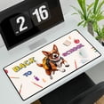 thumbnail image 3 of Back to School Cute Basenji Desk Mat Full Keyboard Mouse Pad African Barkless Dog Lover Large Mousepad - 13010, 3 of 5