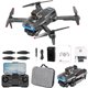thumbnail image 1 of Dron WJSXC con cámara 4K Dual HD FPV, control remoto, juguetes, regalos para niños y niñas, con retención de altitud, modo sin cabeza, velocidad de inicio, color negro, 1 of 5