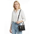thumbnail image 4 of LAVA Small Box Crossbody Purse For Women, Designer PU Leather Mini Top Handle Tote Bag Shoulder Pouch, Satchel Flap Handbag for Ladies, 4 of 12