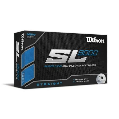 Wilson SL 9000 Straight Golf Balls, 12pk