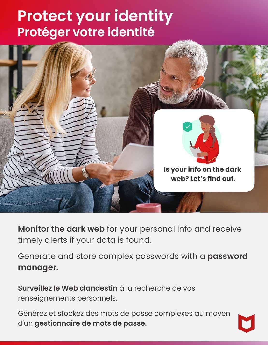 McAfee+ Premium - Individuel (Windows/Mac/Android/iOS) - Abonnement 1 An [Code Numérique]