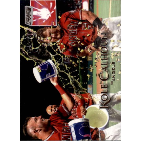 Collectible 2019 Stadium Club #89 Kole Calhoun Los Angeles Angels MLB Baseball Trading Card