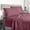 Burgundy, variant on Luxury King Bed Sheets Set Black- Super Soft Brushed Microfiber King Size Sheets with 18-Inch Deep Pocket - Breathable Wrinkle and Hypoallergenic-4 Piece(King,Black)