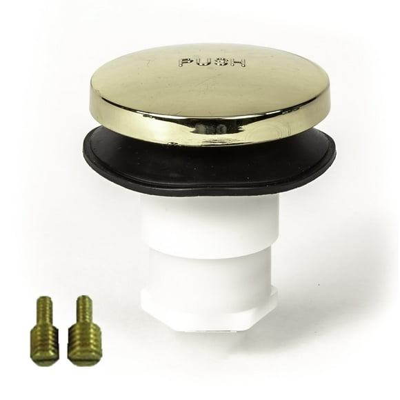 Toe Touch (Tip Toe, Foot Actuated) Bath Tub/Bathtub Drain Stopper Includes 3/8"" and 5/16"" Fittings