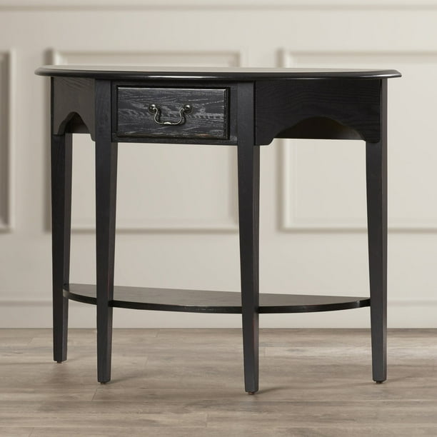 Wilfredo 34 5 Solid Wood Console Table Com Wilfredo 34 5 Solid Wood Console Table, Wilfredo Corner End Table With Storage Bed