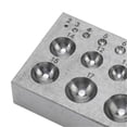 thumbnail image 3 of Steel Dapping Block High Hardness Steel Fine Polishing Smoother Burr Free Jewelry Making Tool for DIY Jewelry, 3 of 4