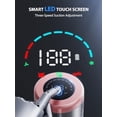 thumbnail image 3 of Aspiradora inalámbrica SUNIYQINMO de mano, 500 W/45 kPa, ligera, potente succión con 60 minutos de autonomía para el hogar, el pelo de mascotas y el coche., 3 of 5