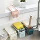 thumbnail image 4 of Gibobby Fregadero Sponge Rack Stand Kitchen Faucet Storage Rack Sponge y Toallas Rack Cesta de desagüe Hogar Herramientas de limpieza de coc(Azul claro), 4 of 5