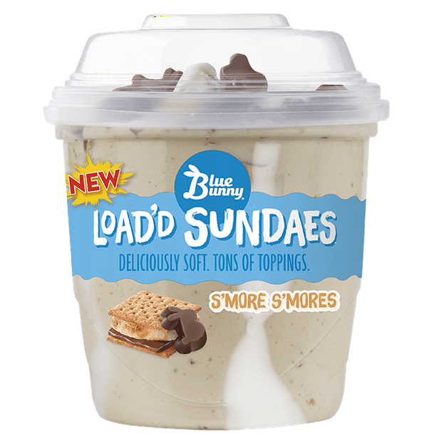 loaded blue bunny ice cream