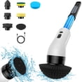 thumbnail image 4 of Wzzjkit Cleaning Supplies Multi Functional Rechargeable Bathroom Liquid Filling Cleaning Brush Automatic Rotation Liquid Addition Cleaning Bathroom Brushing and Floor Scrubbi, 4 of 6