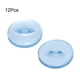 thumbnail image 3 of Uxcell 12 piezas 32L botones de costura redondos azul cielo de 20 mm 4/5" resina de 2 agujeros botón de ojo de pez para decoración de manualidades, 3 of 6