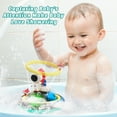 thumbnail image 6 of Baby Bath Toys, Automatic Spray Water Toddler Bath Toys, Induction Sprinkler Bathtub Toys, Rechargeable Flashing Light Kid Bath Toys Girls Boys Shower Toys for Infant, 6 of 7