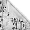 thumbnail image 6 of Ambesonne Tree of Life Valance & Curtain, Monochrome Tree Leaves, 55"x36", White and Black, 6 of 6