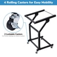 thumbnail image 3 of 9U DJ Mixer Stand Rack Mount Stage Cart Music Equipment Studio Party Show, 3 of 11