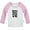 Long Pink Raglan T-shirt, variant on Funky Dope Fresh & Fly Funny T shirt For Baby, Newborn Babies T-shirts, Infant Tops, 0-24M Kids Graphic Tees Clothing (Long Gray Raglan T-shirt, 0-6 Months)