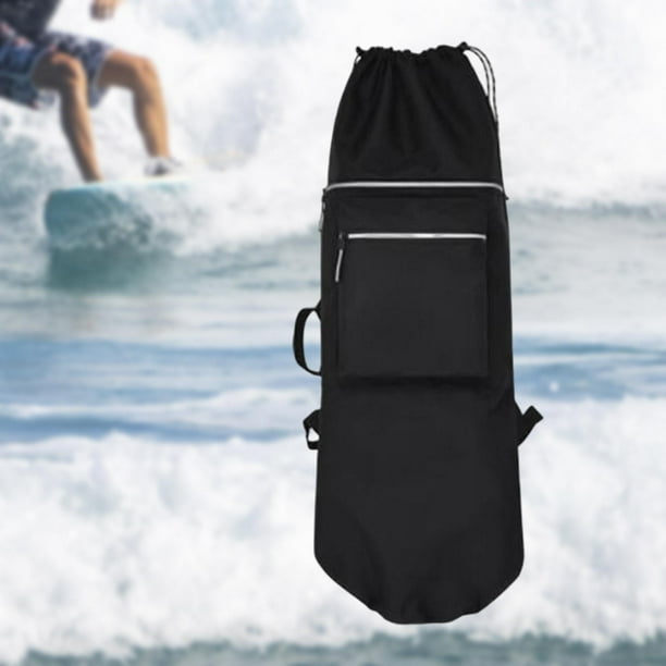 Mochila para monopatin bolsa de transporte para longboard bolsa de almacenamiento correas ajustables negro 90cmx33cm kusrkot Bolsa de transporte para monopatin Walmart en linea