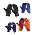 thumbnail image 2 of 1 Pair Windproof Outdoor Sport Full Finger Anti Slip Touch Screen Water Resistant Glove Cycling Bicycle Motorcycle Racing Bike Sports Gloves, 2 of 7
