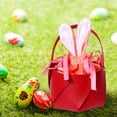 thumbnail image 2 of Huanglei Easter Bunny Party Tote With Handle For Candy Eggs And Holiday Celebration, 2 of 6