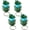 Frog, variant on Rubinzhi Duck Quacking Keychain Sound Button Stress Relief Toy Fun Rechargeable Animal Sounds & Light for Anxiety 2pcs