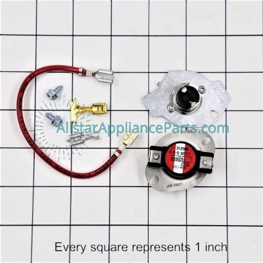 Whirlpool Dryer Heating Element Thermal Fuse 279816