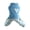 Blue, variant on DOPI Pet Clothes Eye-catching Super Soft Fabric Pet Dog 4-Legged Windproof Jumpsuit for Autumn