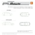 thumbnail image 2 of Classic Accessories 10-107-320401-RT 183 x 59 x 53 in. Overdrive Hydro Flex Stretch Hatchback Wagon Car Cover, Black, 2 of 12