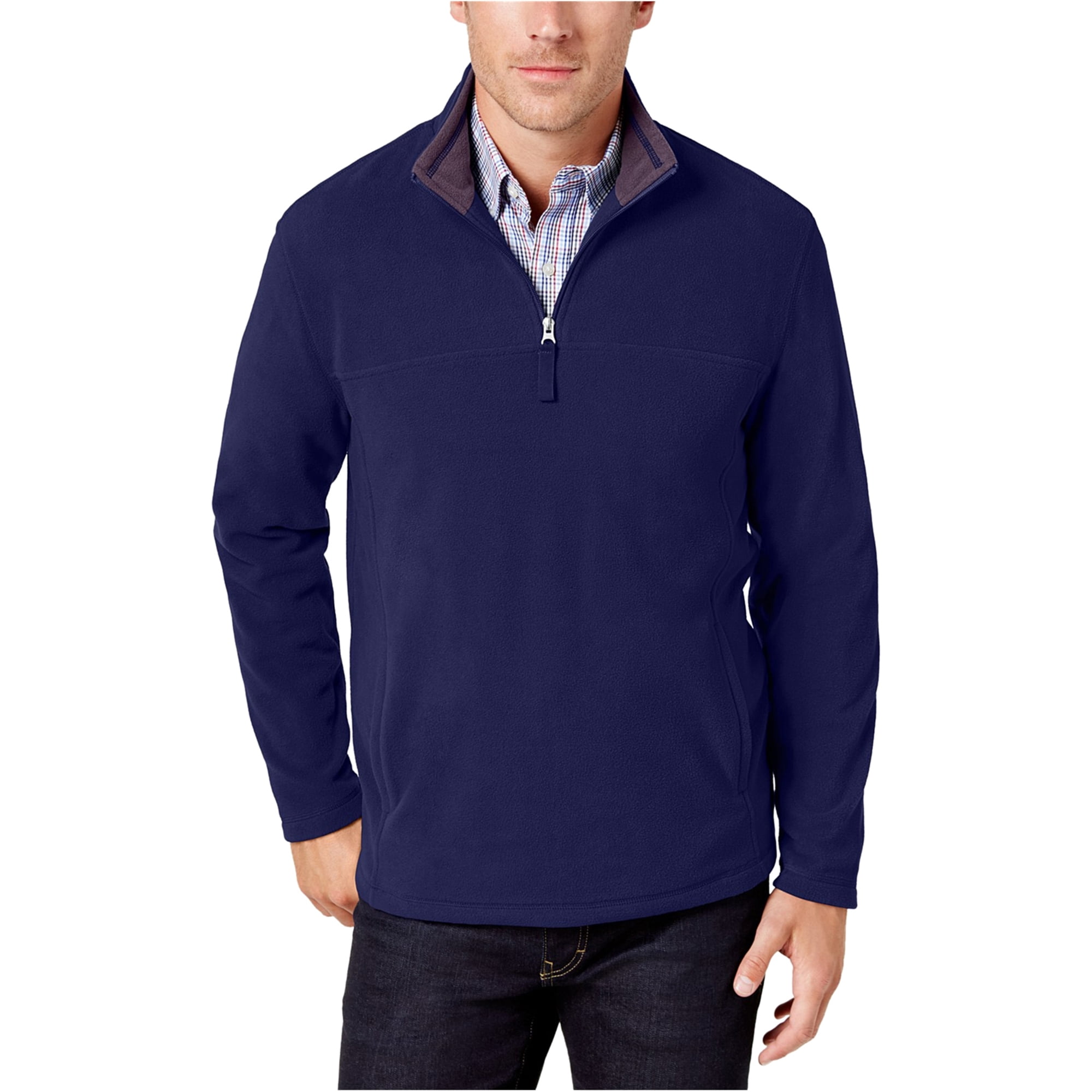 mens fleece pullover