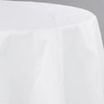 thumbnail image 4 of HOUZZKINGZ USA Paper Tablecloths for Round Tables | 82" â€“ 6 Pack | White Paper Disposable Tablecloth | 3-Ply Premium Paper & Plastic Table Cloths for Parties Disposable, 4 of 4