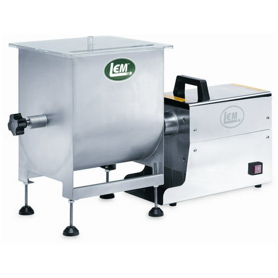 LEM 734A 50 lb. Manual or Motorized Meat Mixer - Walmart.com