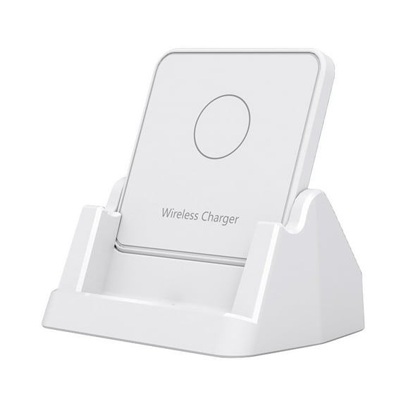Cell Phone Wireless Chargers,Wireless Charger Stand,Magnetic Wireless Charger Dock 2025 Upgrated 15W Fast Charging Wireless Vertical Charger for Multiple Devices All Kinds Of Mobile Phone,White