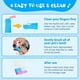 thumbnail image 3 of Juego de 6 cepillos de dientes para perros, de silicona de 360° para limpieza dental, cuidado de mascotas, cepillo de dientes de dedo para cachorros, gatos y animales pequeños., 3 of 5