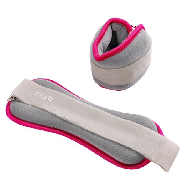 Tignapoo Adjustable Neoprene Ankle Weights Set - 2 pcs, 0.25kg Each, Durable and Breathable Design for Enhanced Strength Training and Muscle Toning, Ideal for Various Fitness Activities