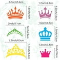 thumbnail image 3 of 1 pc Crown Stencil Metal King Queens Crown Stencils Reusable Stainless Steel Drawing Template for Painting on Wood Burning Wall Canvas Fabric Scrapbooking Pyrography Engraving, 3 of 9