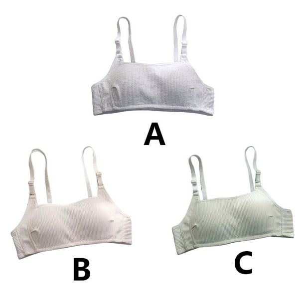 Tube Top Young Girls Solid Soft Cotton Bra Tube Top Puberty Teenage  Breathable Underwear Tube Top (Color : Blue, Size : Free Size) : :  Clothing, Shoes & Accessories