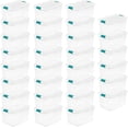 thumbnail image 2 of Sterilite 64 Quart Plastic Container Box, Clear, 30 Count, 2 of 9