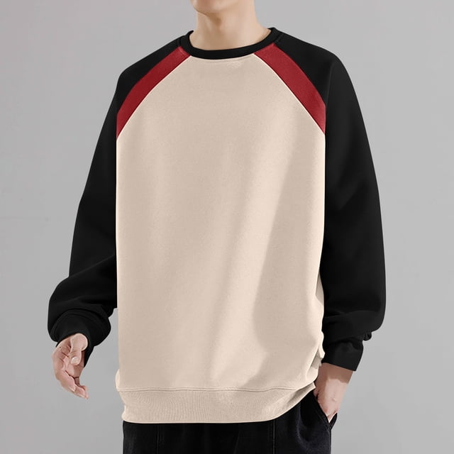 pstuiky camisas de manga larga para hombre, Camiseta de manga larga con botones y estampado vintage para hombre, sin capucha camisetas de hombre xxxl