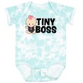thumbnail image 3 of Inktastic Tiny Boss with Baby in Suit Girls Baby Bodysuit, 3 of 5
