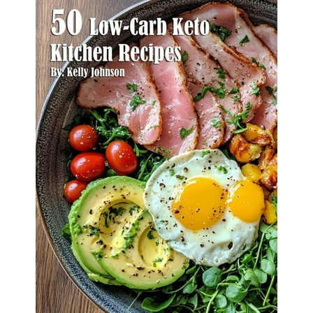 50 Low-Carb Keto Kitchen Recipes, (Paperback)